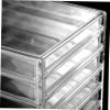 ABOOFAN Acrylic Makeup Storage Organizer Elegant Jewelry Holder for Desk Multi-functional Cosmetics Organizer for Lipstick Brushes and Accessories view 4