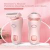 Proustore Razor, The Glide Pro 3.0 Razor Women, 2 in 1 Wet & Dry Proustore Shaver with Replaceable Heads, for Leg Arm Underarm Bikini Area (Pink) view 2