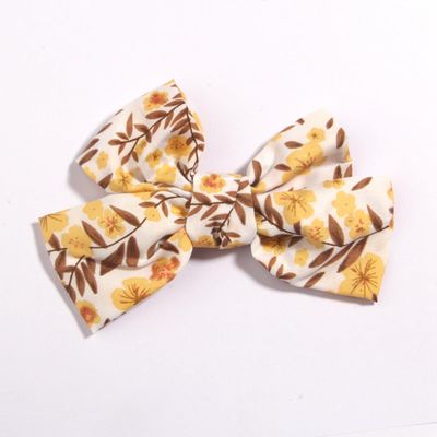 10Pcs 4.8" 12cm Solid Colors Ribbon Bows Clips Hairpin hair bows Boutique Hair Clip Headware Hair Accessories (10Pcs Beige, With Clip)