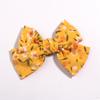 10Pcs 4.8" 12cm Solid Colors Ribbon Bows Clips Hairpin hair bows Boutique Hair Clip Headware Hair Accessories (10Pcs Yellow, With No Clip) view 1