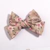 10Pcs 4.8" 12cm Solid Colors Ribbon Bows Clips Hairpin hair bows Boutique Hair Clip Headware Hair Accessories (10Pcs Yellow, With No Clip) view 3