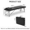 Age Table,Adjustable Folding 2 Sections Cosmetic Bed,Suitable for Salons Spa,Static Load Bearing Capacity of 500kg view 2