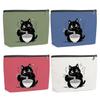 4 Pack Funny Noodles Gifts for Cat Lovers Cat Gifts for Women Girls Nurse Bestie Mother Makeup Bag,Travel Essentials Cosmetic Bags for Women, Travel Toiletry Bag Mothers Day Birthday Graduation view 1
