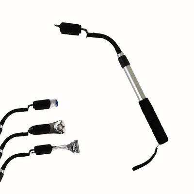 EASACE Electric Shaver Extension Handle with Adjustable Length, Bottle Extension Holder for Easy Reach,Extender Handle for Hair Brush, Multiple Functions Razor Shaver for Full Body