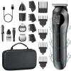 Hair Clippers for Men, 6 In 1 Multifunctional Hair Clipper With Digital Display High Power Electric Shaver Nose Hair Trimmer Grooming Kit view 1