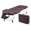 Age Table,Folding Bed,The Height Can Be Adjusted from 48cm-72cm,Suitable for Hotel Bedroom Spa Holiday Home Salon view 1