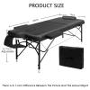 Age Table,Folding Bed,The Height Can Be Adjusted from 52cm-73cm,Suitable for Hotel Bedroom Spa Holiday Home Salon view 2