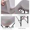 Age Table,Folding Bed,The Height Can Be Adjusted from 52cm-73cm,Suitable for Hotel Bedroom Spa Holiday Home Salon view 4