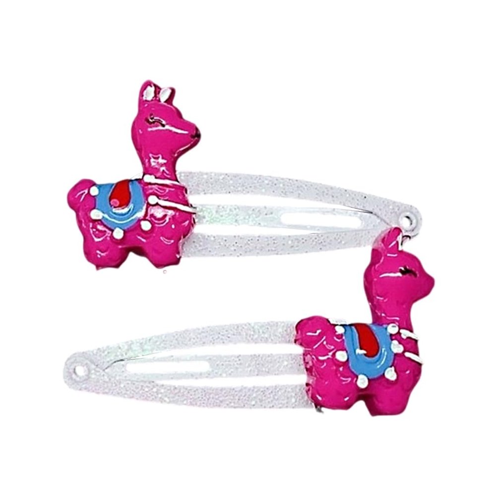 Colorful 2Pcs Girls' Hair Clip with Flower and Fruit Cake Children's Hair Ornaments Easy To Use And Gentle On Hair