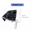 Vdaxvme Butterfly Leopards Print Headband Hairscarf Head Wrap Handmade Headwear Headscarf Unique Dark Lacy Headwraps view 3