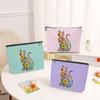3 Pack Wildlower Funny Cat Gifts for Women Cat Lover Gifts Makeup Bag,Cosmetic Bags for Women,Nurse Teacher Girls Trip Bachelorette Party Toiletry Bag Christmas Friendship Graduation Vacation view 3