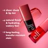 e.l.f. Sheer For It Blush Tint, Multi-Use, Long-Lasting Lip & Cheek Makeup, Creates A Natural Flush Finish, Vegan & Cruelty-Free, Orange Crush view 2