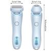 Livora Electric Shaver for Women, Bikini Trimmer for Women, 2 in 1 Wet & Dry Waterproof Electric Razors, Silk Glide Pro Shaver with Removable Head for Leg Arm Underarm Bikini Area view 3