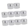 10 Pcs round Glass Cosmetics Jars for Eye Cream Storage view 1