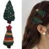 Durability Christmas Hair Clip Antiskid Children Hairclip Funny Girl Hairpins for Seasonal Event and Performances view 2