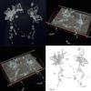 2lots Bows Shape Hair Clip Multifunctional Halloween Hairpin Ponytail Hairclip Elegant Metal Hair Accessories view 2