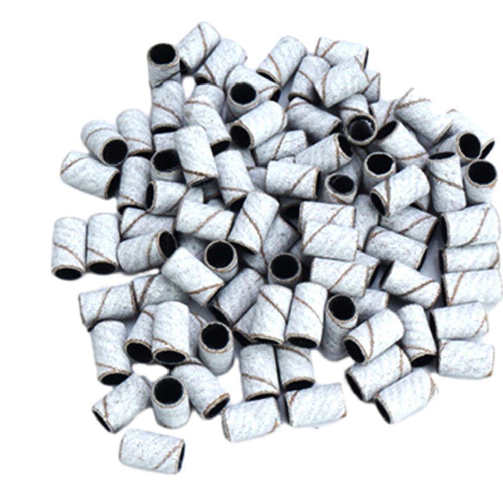 100 Pieces Sanding Band Manicure Nails Art Accessories Suitable For Natural And Artificial Nails