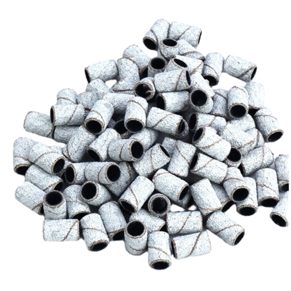 100 Pieces Sanding Band Manicure Nails Art Accessories Suitable For Natural And Artificial Nails