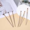 10 PCS Eye Shadow Brush, Travel Makeup Brush Set Brushes Eye Shadow Blend Brush Set Soft Synthetic Bristle with Leather Storage Bag for Wedding Bridal Shower Favors view 3