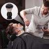 7Pcs Men Shaving Brush Wood Handle, Professional Salon Tools Hand Crafted Shaving Brush Wood Handle Black Wood Handle Shave Brushes Handmade Nylon Hair Brush for Men view 4