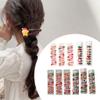 10pcs or 8ps Set Christmas Themed Hair Clips for Kids Lovely Party Hair Ornaments Hairclips Festive Hair Decorations view 2