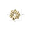 10 Pcs Velvet Scrunchies Hair Ties - Soft Elastic Hair Bands for Women, No Damage Gentle Ponytail Holders (Brown) view 3
