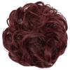 LPOCIKZADEC Messy bun Hair Piece, Matte Voluminous Synthetic Hair Tie for Women Hair Bun Wig Accessory,Hair bun Wig(Red) view 2