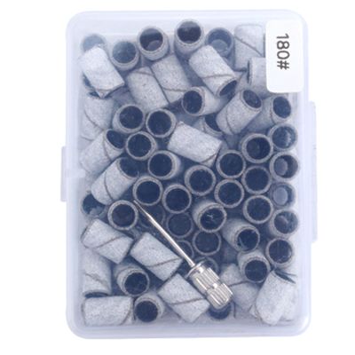 100 Pieces Sanding Band Manicure Nails Art Accessories Suitable For Natural And Artificial Nails
