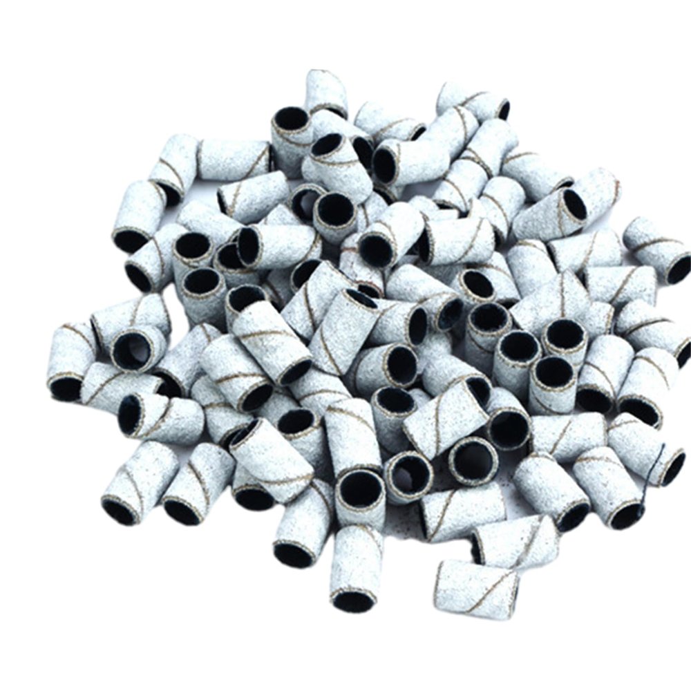 100 Pieces Sanding Band Manicure Nails Art Accessories Suitable For Natural And Artificial Nails
