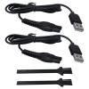 2025 New 5V USB Charger Cord Replacement for Philips 3000 Series: BT3230/41 BT3238/15 BT3234/15, Replacement for Philips Norelco Shaver 2400, 2-Pack, 3,3ft view 1