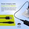 2025 New 5V USB Charger Cord Replacement for Philips 3000 Series: BT3230/41 BT3238/15 BT3234/15, Replacement for Philips Norelco Shaver 2400, 2-Pack, 3,3ft view 3