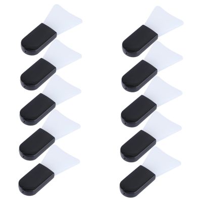 PLAFOPE 10pcs Silicone Face Mask Applicator Brushes Portable Makeup Tool for Facial Masks for Spa and Home Use