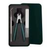 2025 Splashproof 25 Beveled Edge Nail Clippers 3-Piece Set, Super Sharp Oblique Nail Clippers, Wide Jaw Opening Anti-Splash Slanted Nail Clipper (Green) view 1