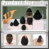 17PCS Makeup Sponge Set with 3PCS Mini Makeup Sponges,1PCS Make Up Sponges Holder,3PCS Foundation Mini Make Up Sponge Puff and 6PCS Powder Puff (Black) view 3