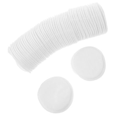 PACKOVE 200pcs Round Reusable Makeup Cleaning Pads Facial Cushions for Deep Cleansing for Eye Makeup Removal Convenient Travel Color