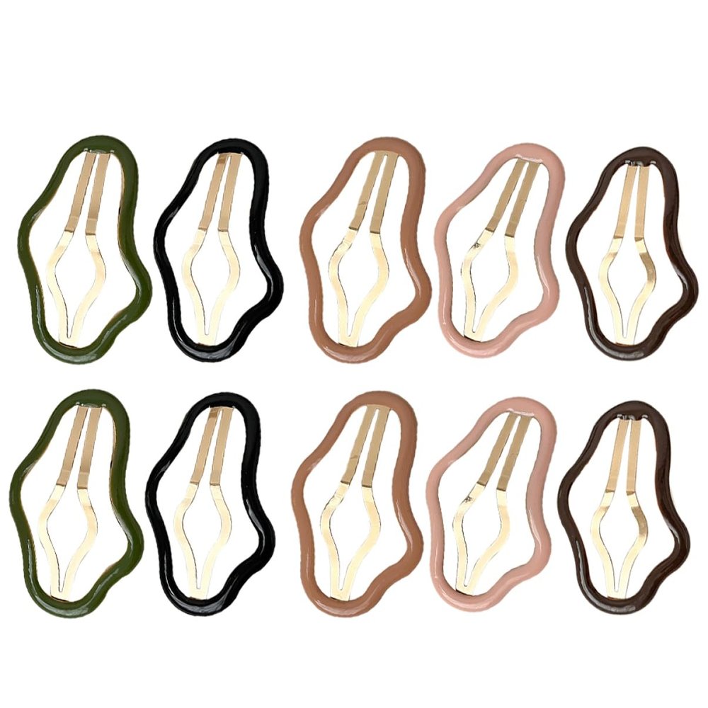 Ipetboom 10pcs Cloud-shaped Hair Clips for Girls Cute Non- Barrettes for Hair for and Side Styles Elegant Accessories for Women