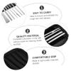 CALLARON 7-Piece Stainless Steel Pedicure Tool Set Foot Callus Remover and Dead Skin Remover Kit for Professional Use Includes Foot Grinding Tool for Home and Salon view 2