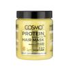Cosmo Hair Care Gold Protein + Shea Butter Hair Mask 1000ml - 33.8 fl.oz, Fortifying, Intense Moisturizing, 3 in 1 Moisture, For Dry, Brittle, Dehydrated Hairs, Paraben Free, All Hair Types, Treatment view 1