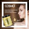 Cosmo Hair Care Gold Protein + Shea Butter Hair Mask 1000ml - 33.8 fl.oz, Fortifying, Intense Moisturizing, 3 in 1 Moisture, For Dry, Brittle, Dehydrated Hairs, Paraben Free, All Hair Types, Treatment view 2