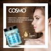 Cosmo Hair Care Blue Protein + Argan Oil Hair Mask 1000ml - 33.8 fl.oz, Fortifying, Intense Moisturizing, 3 in 1 Shine, For Dull, Unruly, Frizzy Hair, Paraben Free, All Hair Types, Treatment view 2