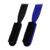 CALLARON 2pcs Beard Grooming Brush and Comb Men Dual Purpose Styling Tool for Beard Care and Dust Cleaning Retro Design for Travel and Barber Shops view 1