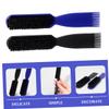 CALLARON 2pcs Beard Grooming Brush and Comb Men Dual Purpose Styling Tool for Beard Care and Dust Cleaning Retro Design for Travel and Barber Shops view 3