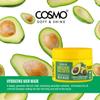 Cosmo Hair Care Soft & Shine Hydrating Avocado & Shea Butter Hair Mask 325g - 11.4oz, Hair Treatment, Non Greasy, Hydrate, Restore Elasticity, Paraben Free, Silicons Free, For Men & Women view 3