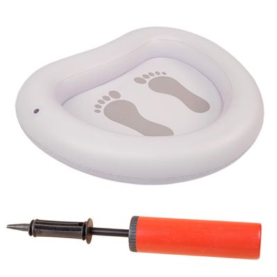 BIUDECO Inflatable Pool Foot Wash Tray Foot Bath Basin for Pool Entry Boys and Girls Spa Soaking Basin