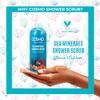 Cosmo Skin Care Temptation Sea Minerals Shower Scrub 1000ml/33.81fl.oz, Body Cleansing, Skin Exfoliate, Remove Impurities & Dead Cells, Best Body Wash, Daily Use Shower Gel, All Skin Types view 3