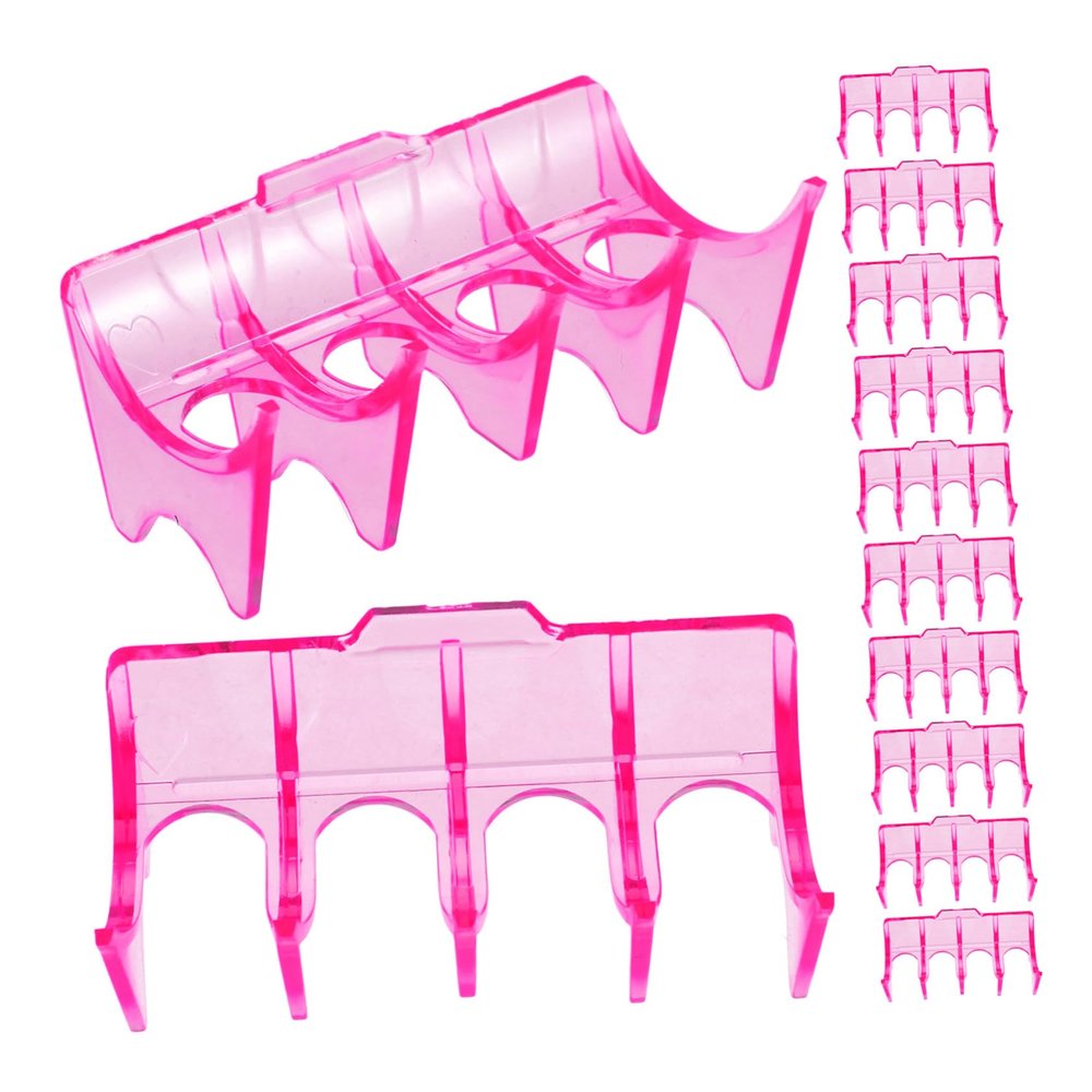 FRCOLOR 12pcs Plastic Hairdressing Perm Roller Rack for Salon Use Hair Curling Tools Holder Heat Resistant Hair Styling Perm Rod Storage Holders