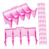 FRCOLOR 12pcs Plastic Hairdressing Perm Roller Rack for Salon Use Hair Curling Tools Holder Heat Resistant Hair Styling Perm Rod Storage Holders view 1