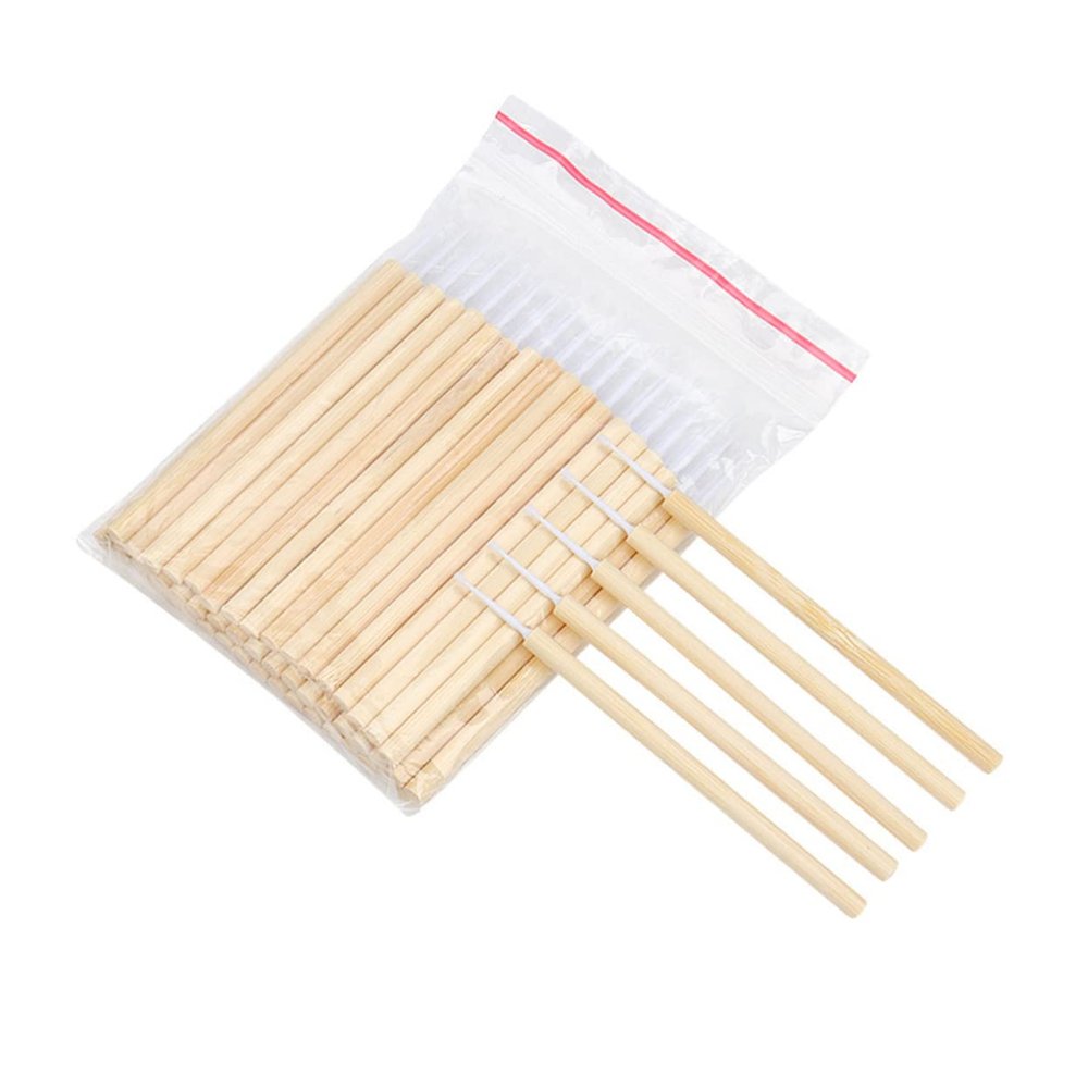 BIUDECO 50pcs Bamboo Eyelash Cleaning Swabs Makeup Applicators for Eyelash Extensions Beauty Tools Compact and Convenient for Home Salon Use