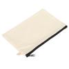 10PCS Creative Canvas Cosmetic Bag, Blank Makeup Bag with Black Lanyard, Portable Multipurpose Craft Bag for Travel, Pencil, Jewelry, Toy Storage (White) view 2