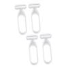 NULYLU 4pcs Body Hair Trimmer for Women Portable Underarm Leg Shaver Lightweight and for Wet Shaving Shower Reduces Skin Irritation Travel-Friendly Design view 4